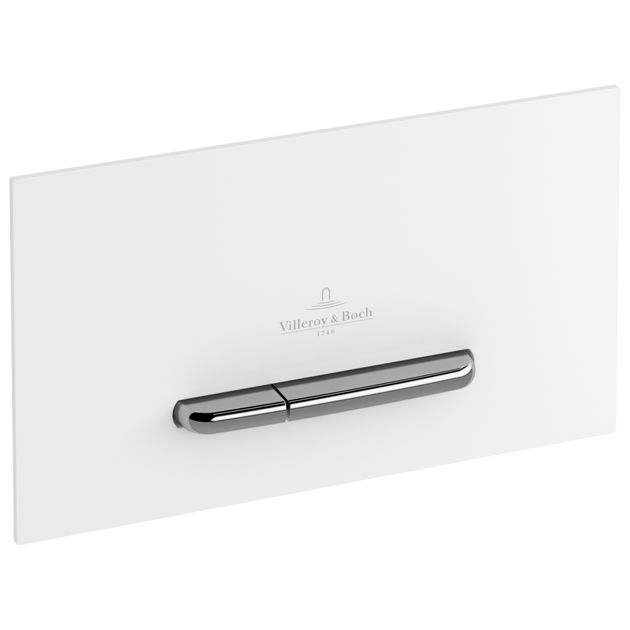 VILLEROY & BOCH - WC-Betätigungsplatte ViConnect 922161 253x145x20mm Weiß