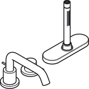 Hansgrohe - TECTURIS S 3-Loch Wannenrandmischer mit sBox brushed bronze