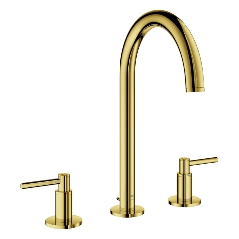 Grohe - 3-Loch-WT-Batterie Atrio 20649 Rohrauslauf Hebelgriff cool sunrise