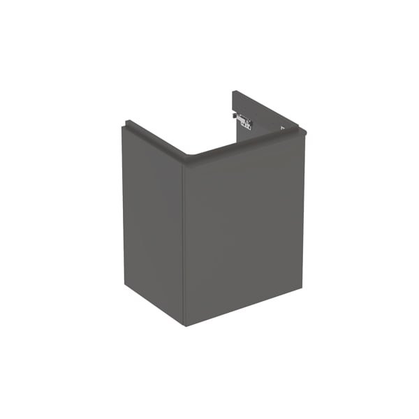 Geberit Vertriebs - Smyle Square US für HWB, m. 1 Tür li 49,2x61,7x40,6cm, lava