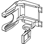 TECE SE - Füllventilhalter 17 mm 3/8 (F 1, F 3)