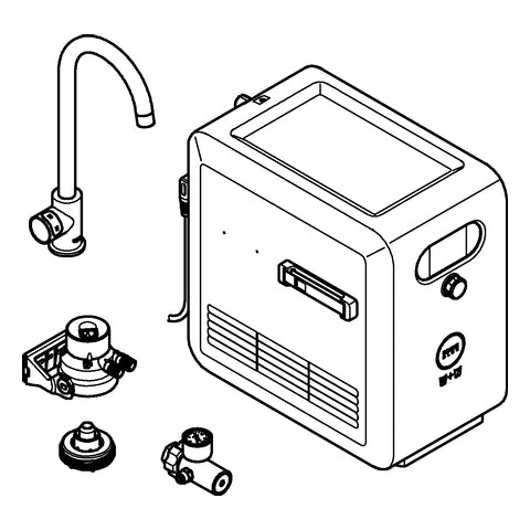 Grohe - BLUE Professional Mono StarterKit 31302 C-Ausl. Bluetooth/WIFI supersteel