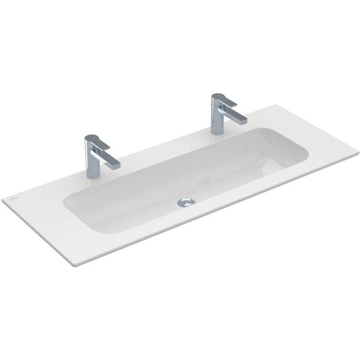 VILLEROY & BOCH - Waschtisch 1200x470mm A18 unterbau- fähig Typ 4A13C401 2 HL weiß