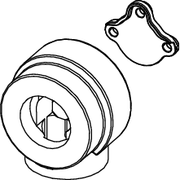 TECE SE - Schalldämmbox f. TECE WS 16-20x1/2 mit Aufnahme für Seal System Dichthülse