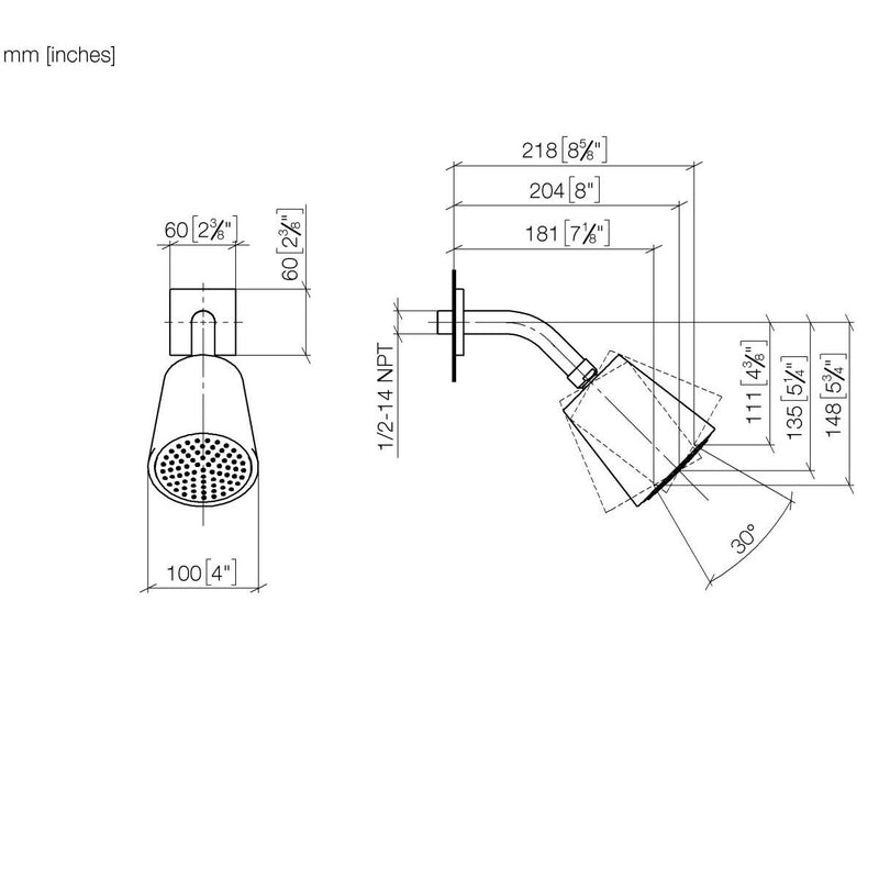 Dornbracht - Kopfbrause IMO 28504670 chrom