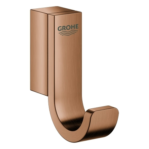 Grohe - Bademantelhaken SELECTION 41039 einfach warm sunset gebürstet
