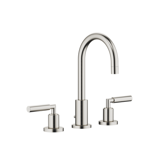 Dornbracht - Waschtisch 3-Locharmatur TARA 20710882 Hebelgriff platin gebürstet
