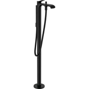 Hansgrohe - Wannenmischer VIVENIS Fertigset zur Bodenmontage mattschwarz