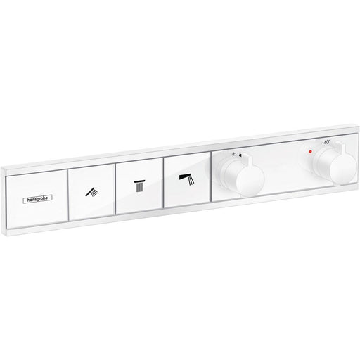 Hansgrohe - Thermostat Unterputz RAINSELECT Fertigset 3 Verbraucher mattweiß