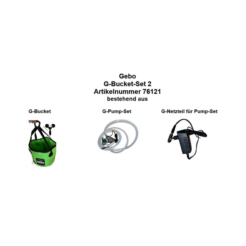 Gebo - Armaturen - G-Bucket-Set 2 mit Netzteil