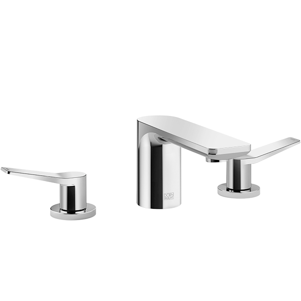 Dornbracht - WT-3-Lochbatt. m. Ablaufgarn. LISSE 20713845 platin gebürstet
