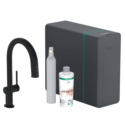 Hansgrohe - SodaSystem 210 Aqittura M91 Ausziehauslauf 1j sBox Starter Set MSW