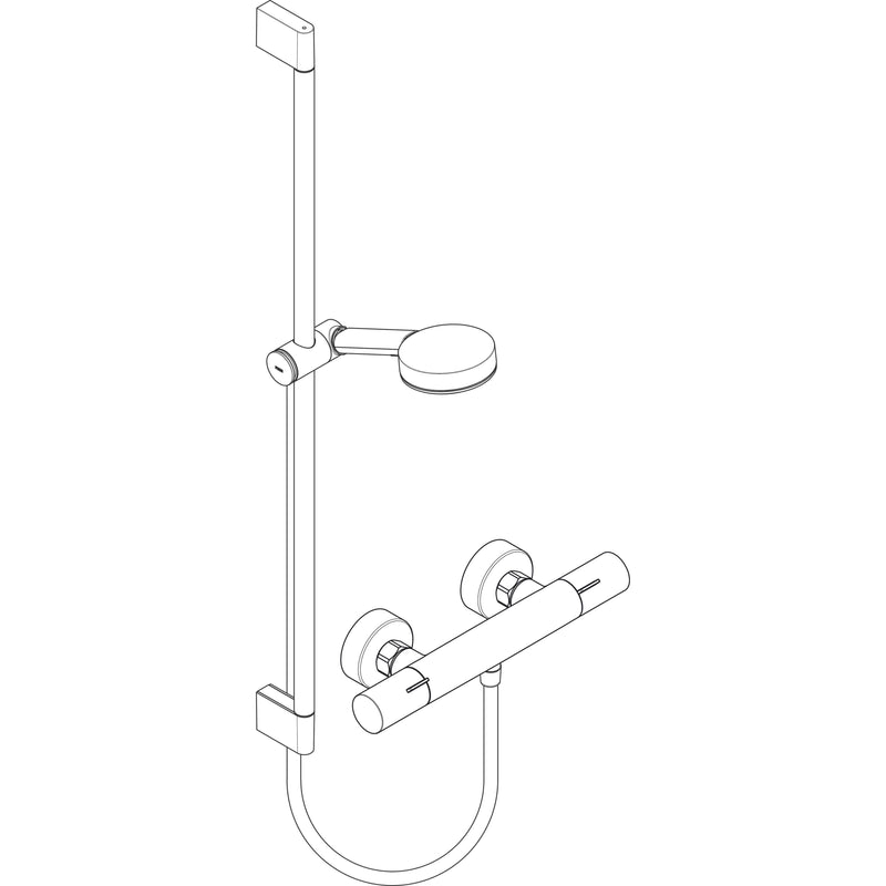 Hansgrohe - Brausesystem Pulsify Select S 105 3j Eco Relaxation Ecostat Fine 900mm MSW