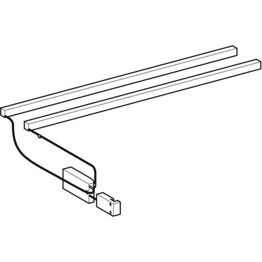 Geberit Vertriebs - LED-Lichtleiste (1Paar) Länge: 550 mm