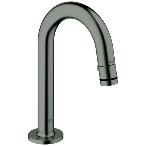 Grohe - Universal Waschtisch-Standventil 20201 C-Auslauf hard graphite gebürstet