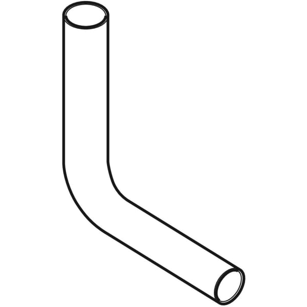 Geberit Vertriebs - Spülbogen 90Gr 23x23 bahamabeige d50/44