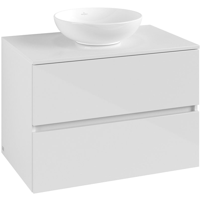 VILLEROY & BOCH - Konsolen-Unterschrank 800mm f AWT 2 Ausz 1 Aussch oLB C516H0 VS White