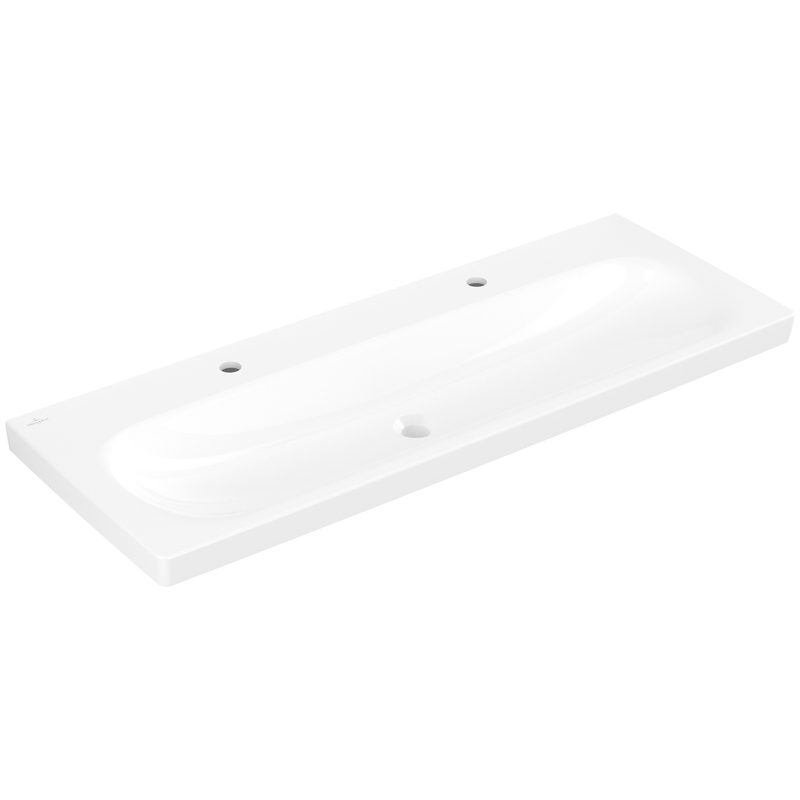 VILLEROY & BOCH - Schrankwaschtisch Skyla 5A51C2 1200x 460mm re-eckig o. ÜL. Weiß Alpin cplus