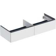 Geberit Vertriebs - ONE Unterschrank für WT/-Platte 2 Schubl., 133,2x26,6x47cm, weiß matt