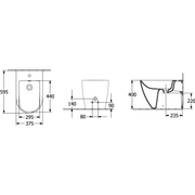 VILLEROY & BOCH - Bidet Subway 3.0 Oval bodenstehend Weiß Alpin CeramicPlus