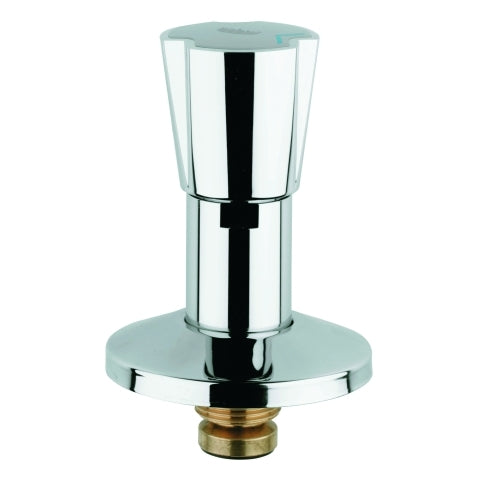 Grohe - Oberteil Costa f.UP-Ventile 11514 mit Dreikantgriff blau/rot 3/4 chrom