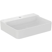 Ideal Standard - Waschtisch CONCA, 1 Hl., o.Ül., 600x450x145mm, geschliffen, Weiß m.IP