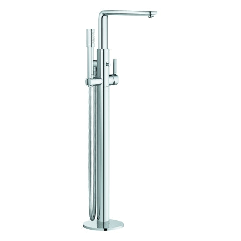 Grohe - EH-Wannenbatterie LINEARE 23792 Bodenmontage Fertigmontageset chrom