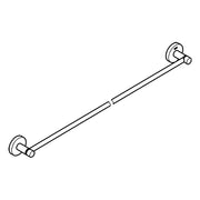 Grohe - Badetuchhalter ESSENTIALS 40386 800mm hard graphite