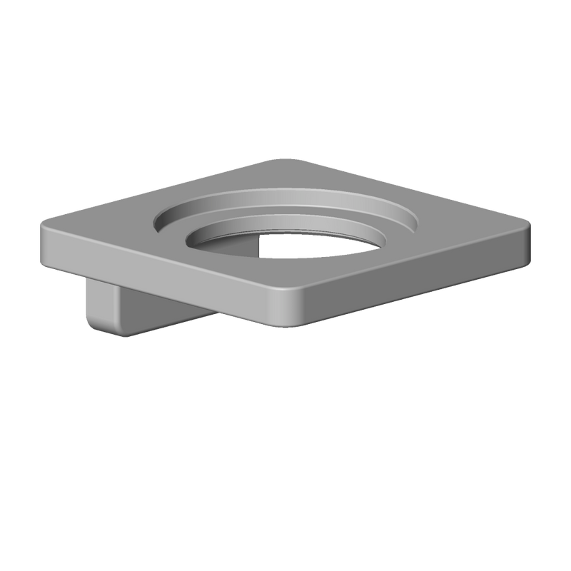 Dornbracht - Halter für Glashalter Ersatzteile 081795507 100 x 36 x 100 mm Champagne