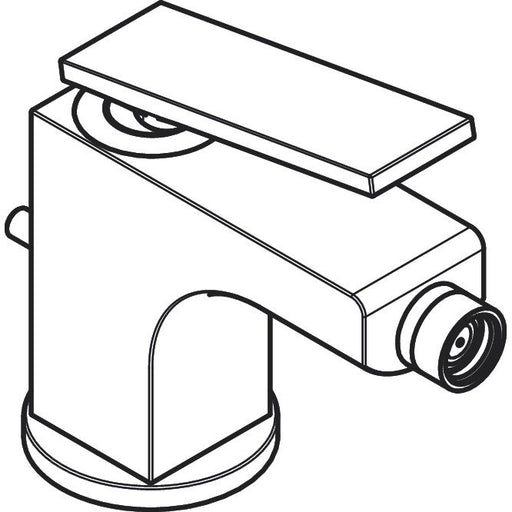 Hansgrohe - Bidetmischer AXOR Citterio Hebelgriff m.Zugstange chrom