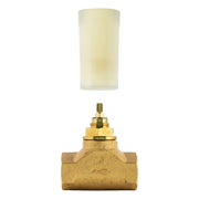 Grohe - UP-Ventil-Unterteil 29805 vormont. Oberteil 1 Gewindeanschluss 1 DN25