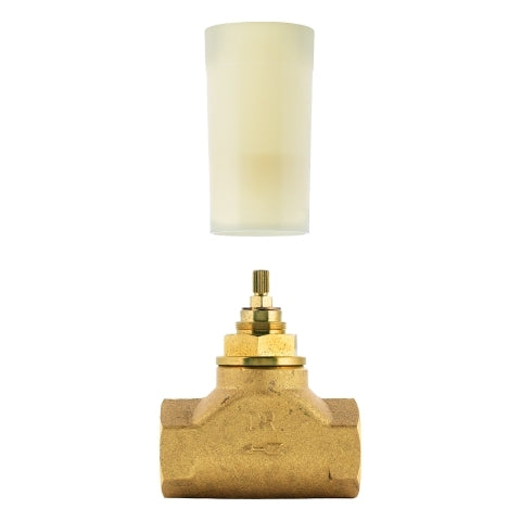 Grohe - UP-Ventil-Unterteil 29805 vormont. Oberteil 1 Gewindeanschluss 1 DN25