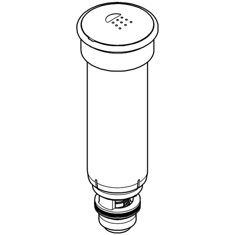 Grohe - Umstellknopf 46485 f.Wanneneinlauf 3-Loch-Wannenkombination chrom