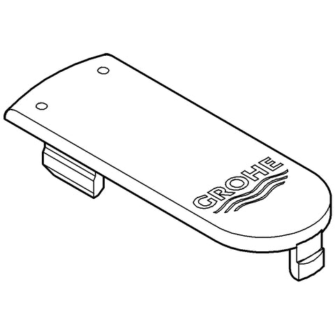 Grohe - Abdeckkappe 46184 Metall für Hebel Eurodisc (46183) chrom
