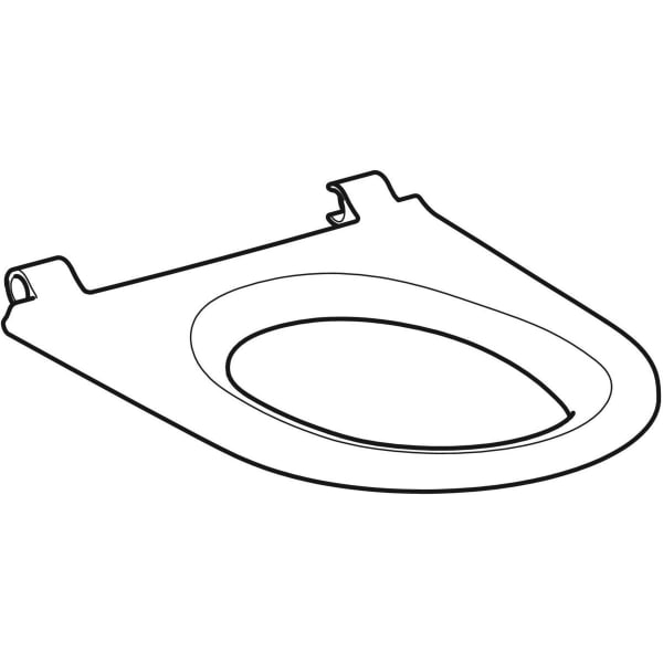 Geberit Vertriebs - WC-Sitzring für AquaClean Sela, weiß-alpin