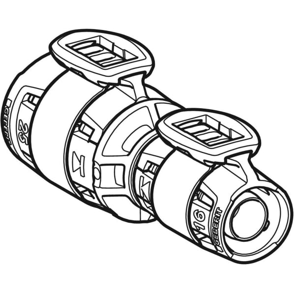 Geberit Vertriebs - FlowFit Reduktion PPSU, d25, d1=16mm