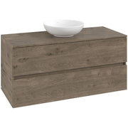VILLEROY & BOCH - Konsolen-Unterschrank 1200mm f AWT 2 Ausz 1 Auss oLB C518H0 PJ Oak Nebraska