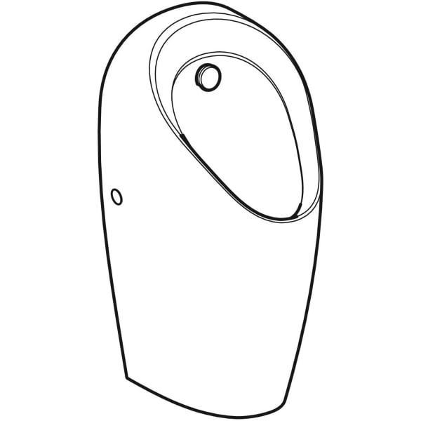 Geberit Vertriebs - Urinal Selva für Unterputzurinalsteuerung
