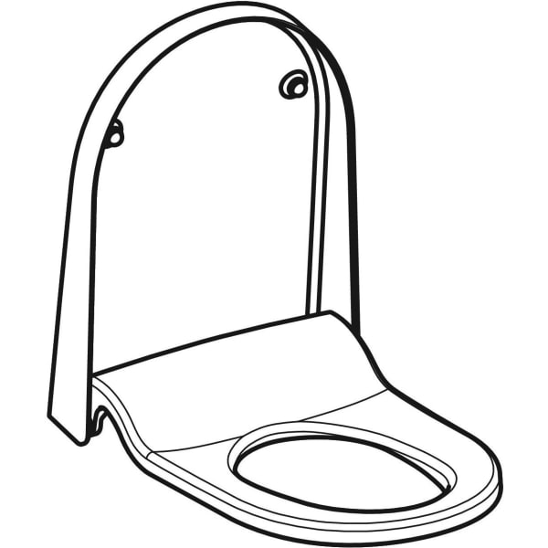Geberit Vertriebs - WC-Sitz und WC-Deckel zu AquaClean Sela weiß-alpin