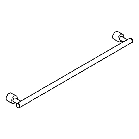Grohe - Badetuchhalter Atrio 40889 600mm hard graphite gebürstet