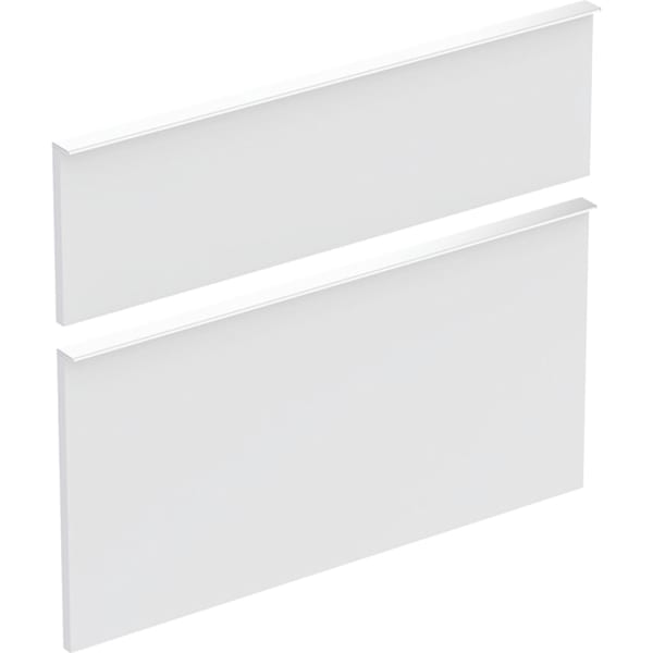Geberit Vertriebs - Schubladenfront Alpin matt, 2 Stück zu ICON 841375