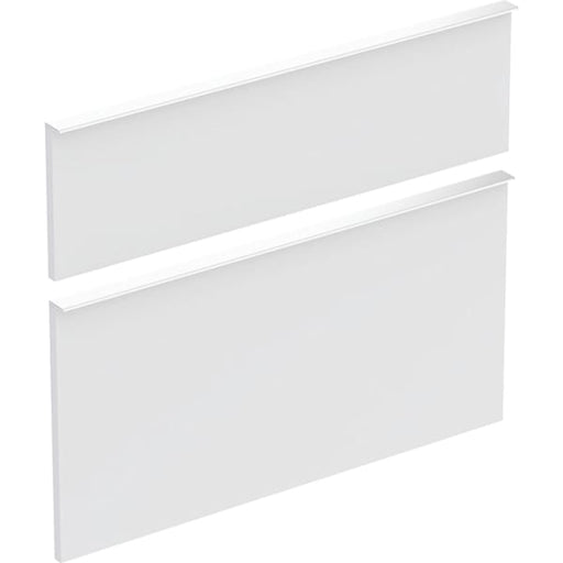 Geberit Vertriebs - Schubladenfront Alpin matt, 2 Stück zu ICON 841375