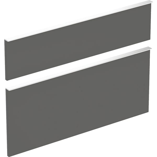 Geberit Vertriebs - Schubladenfront Lava matt, 2 Stück zu ICON 841391