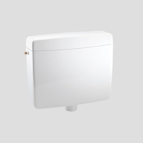 Sanitärtechnik Eisenberg - Sanit�rtechnik Eisenberg Spülkasten nova (6-9L) tiefhängend mit Eckventil, weiß, Start/Stop