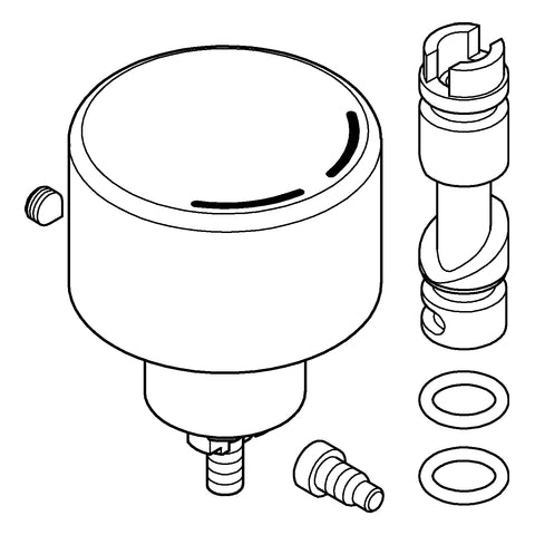 Grohe - Temperaturwählgriff 42433 chrom