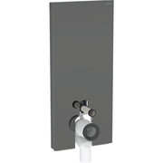 Geberit Vertriebs - Monolith Plus Sanitärmodul f. SWC 114cm, Glas lava / alu. schwarzchrom