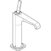 Hansgrohe - Waschtischmischer 215 AXOR CITTERIO E Highriser ohne Zugstange chrom