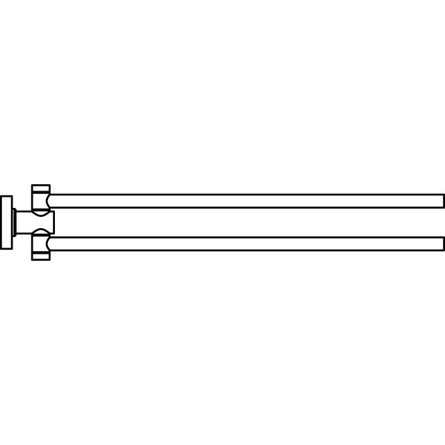 Ideal Standard - Handtuchstange IOM doppelt Chrom
