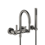 Dornbracht - Wannenbatterie für Wandmontage TARA 25133882 Dark Platinum gebürstet