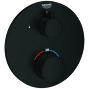 Grohe - THM-Brausebatt. Grohtherm 102212 1 Abgänge FMS für 35604 rund matte black